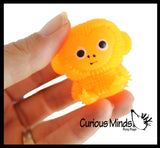 LAST CHANCE - LIMITED STOCK  - SALE - Mini Puffer Monkey - Small Novelty Toy - Party Favors - Cute Tiny Fidget Toys - Monkey Lover