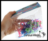 LAST CHANCE - LIMITED STOCK  - SALE - Bag of 36 Mini Stretchy Snakes - Snake Noodle Fidget - Party Favor Prize -  Sensory Fidget Toy