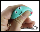 Small Mochi Dental Gummi Figures - Kawaii -  Sensory, Stress, Fidget Party Favor Toy - Dentist Treasure Prize