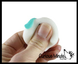Small Mochi Dental Gummi Figures - Kawaii -  Sensory, Stress, Fidget Party Favor Toy - Dentist Treasure Prize