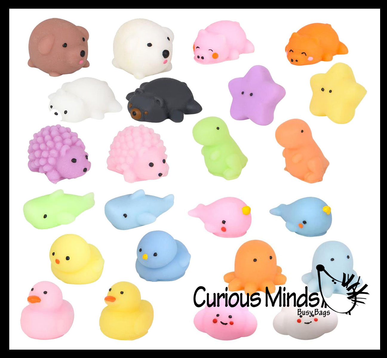 LAST CHANCE - LIMITED STOCK - SALE - Cute Animal Mochi Squishy Animals