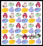 Cat Mochi Squishy Animals - Kawaii -  Cute Individually Boxed Wrapped Toys - Sensory, Stress, Fidget Party Favor Toy