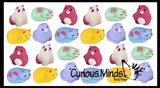 Cat Mochi Squishy Animals - Kawaii -  Cute Individually Boxed Wrapped Toys - Sensory, Stress, Fidget Party Favor Toy
