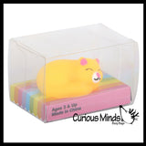 Cat Mochi Squishy Animals - Kawaii -  Cute Individually Boxed Wrapped Toys - Sensory, Stress, Fidget Party Favor Toy