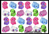 Dog Mochi Squishy Animals - Kawaii -  Cute Individually Boxed Wrapped Toys - Sensory, Stress, Fidget Party Favor Toy
