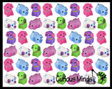 Dog Mochi Squishy Animals - Kawaii -  Cute Individually Boxed Wrapped Toys - Sensory, Stress, Fidget Party Favor Toy