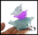 LAST CHANCE - LIMITED STOCK - Mochi Squishy Family of Animals - Kawaii -  Sensory, Stress, Fidget Party Favor Toy - Narwhal Dog Unicorn Polar Bear