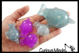 LAST CHANCE - LIMITED STOCK - Mochi Squishy Family of Animals - Kawaii -  Sensory, Stress, Fidget Party Favor Toy - Narwhal Dog Unicorn Polar Bear