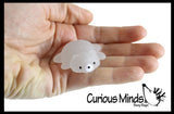 LAST CHANCE - LIMITED STOCK - SALE  - Glitter Animal Mochi Squishy  - Adorable Cute Kawaii - Individually Wrapped Toys - Sensory, Stress, Fidget Party Favor Toy