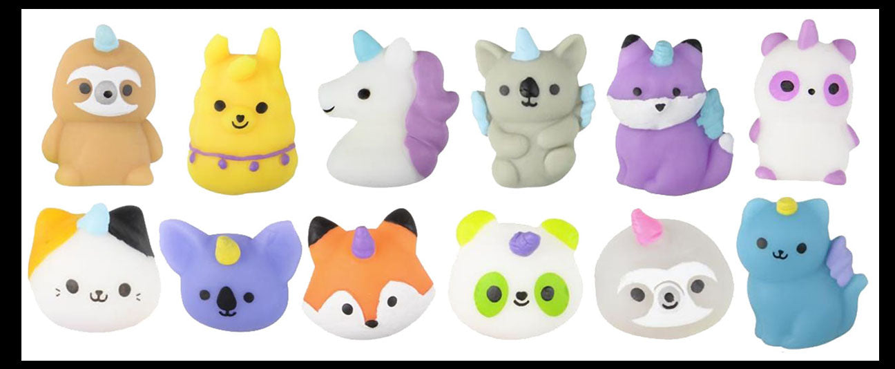 10 Unique Animal Mochi Squishy Toys - A Fun and Adorable Gift!