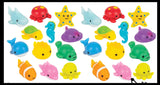 Ocean Sea Animal Mochi Squishy  - Adorable Cute Kawaii - Individually Wrapped Toys - Sensory, Stress, Fidget Party Favor Toy