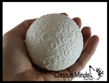 Squishy Moon Slow Rise Stress Ball Toy Set - Educational Learning Toy - Outer Space Planets