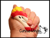 LAST CHANCE - LIMITED STOCK  - Cute Movie Theater Food Snacks Squishy Slow Rise Foam Characters -  Drink, Popcorn, Hot Dog and Ice Cream Sandwich Scented Sensory, Stress, Fidget Toy