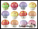 Cute Mushroom Micro Slow Rise Squishy Toys - Memory Foam Party Favors, Prizes, OT