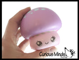 3" Cute Mushroom Slow Rise Squishy Toys - Memory Foam Party Favors, Prizes, OT