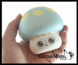 3" Cute Mushroom Slow Rise Squishy Toys - Memory Foam Party Favors, Prizes, OT