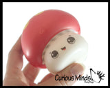 3" Cute Mushroom Slow Rise Squishy Toys - Memory Foam Party Favors, Prizes, OT