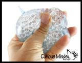 Narwhal Water Bead Filled Squeeze Stress Ball  -  Sensory, Stress, Fidget Toy Gel Orbs