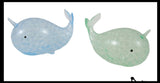Narwhal Water Bead Filled Squeeze Stress Ball  -  Sensory, Stress, Fidget Toy Gel Orbs