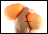 Nee-Doh Soft Doh Filled Stretch Ball - Ultra Squishy and Moldable Relaxing Sensory Fidget Stress Toy