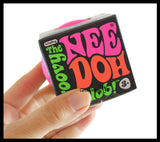Nee-Doh Soft Doh Filled Stretch Ball - Ultra Squishy and Moldable Relaxing Sensory Fidget Stress Toy