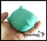 NeeDoh Groovy Cool Cat Soft Doh Filled Stretch Ball - Ultra Squishy and Moldable Relaxing Sensory Fidget Stress Toy Nee Doh