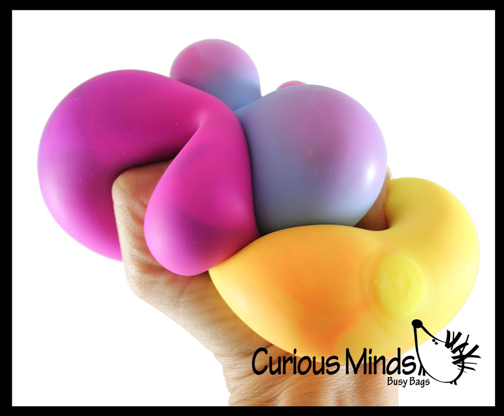 NeeDoh Color Changing Soft Doh Filled Stretch Ball - Ultra Squishy and Moldable Relaxing Sensory Fidget Stress Toy Nee Doh