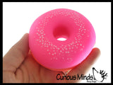 NeeDoh Donut Doughnut Soft Doh Filled Stretch Ball with Removable Frosting - Ultra Squishy and Moldable Relaxing Sensory Fidget Stress Toy Nee Doh