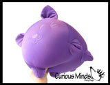 NeeDoh Cat Dohzee Soft Plush Micro Bead Filled Stretch Ball Pillow - Ultra Squishy and Moldable Relaxing Sensory Fidget Stress Toy
