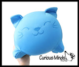 NeeDoh Cat Dohzee Soft Plush Micro Bead Filled Stretch Ball Pillow - Ultra Squishy and Moldable Relaxing Sensory Fidget Stress Toy