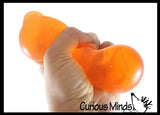 Nee-Doh Gummy Bear - Gel Filled Stress Balll - Ultra Squishy and Moldable Relaxing Sensory Fidget Stress Toy