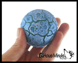 Nee-Doh Magma Volcano - Soft Gel Filled Stress Ball with Mesh Web That Lights Up - Ultra Squishy Light Up Relaxing Sensory Fidget Stress Toy Needoh