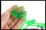 Nee-Doh Magma Volcano - Soft Gel Filled Stress Ball with Mesh Web That Lights Up - Ultra Squishy Light Up Relaxing Sensory Fidget Stress Toy Needoh