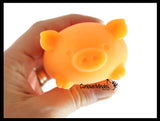 Nee-Doh Pig Dig it Soft Doh Filled Stretch Ball - Ultra Squishy and Moldable Relaxing Sensory Fidget Stress Toy