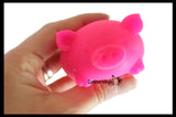 Nee-Doh Pig Dig it Soft Doh Filled Stretch Ball - Ultra Squishy and Moldable Relaxing Sensory Fidget Stress Toy