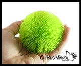 NeeDoh Shaggy Soft Doh Filled Stretch Ball - Ultra Squishy and Moldable Relaxing Sensory Fidget Stress Toy Nee Doh