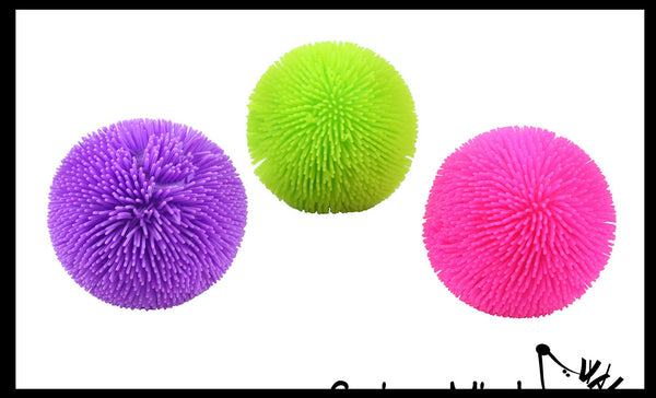 Nee-Doh Shaggy Soft Doh Filled Stretch Ball - Ultra Squishy and Moldab ...