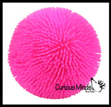 Nee-Doh Shaggy Soft Doh Filled Stretch Ball - Ultra Squishy and Moldable Relaxing Sensory Fidget Stress Toy