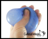 Nee Doh Shimmer - Metallic Glitter Thick Gel-Filled Squeeze Stress Balls  -  Sensory, Stress, Fidget Toy