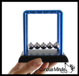 Newton's Cradle Desk Kinetic Fidget Toy - Clanking Balls - Physics