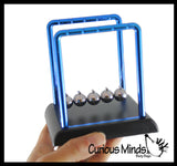 Newton's Cradle Desk Kinetic Fidget Toy - Clanking Balls - Physics