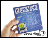 Newton's Cradle Desk Kinetic Fidget Toy - Clanking Balls - Physics