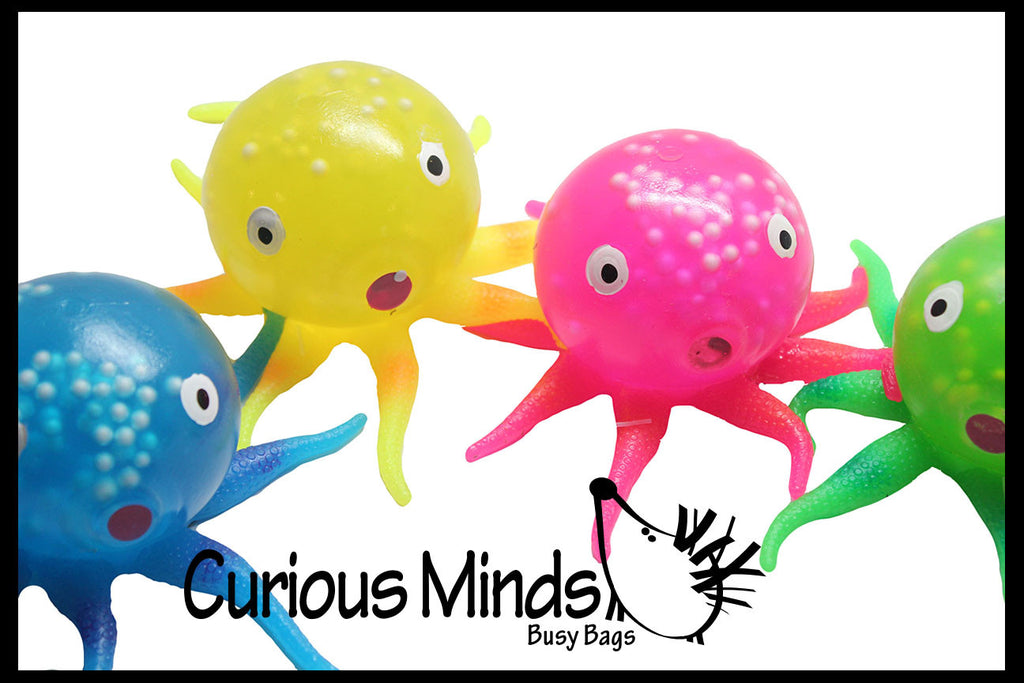 Squishy Gel Octopus Sensory Fidget Toy