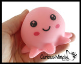 Octopus with Water Bead Gel Filled Squeeze Stress Balls - Sensory, Stress, Fidget Toy Super Soft