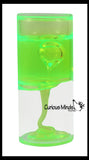 Slime Ooze Liquid Dripping Goo Timer - Calm Down Jar - Soothing and Calming Motion - Liquid Timer Sensory Office Desk Toy - Visual Stimulation