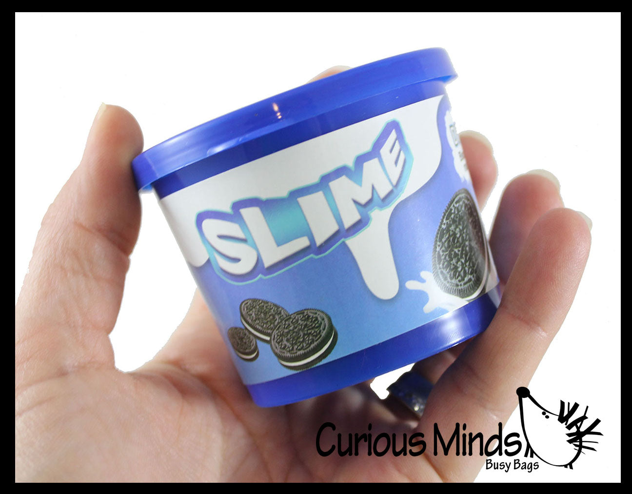 LAST CHANCE - LIMITED STOCK -  - SALE - Cookies & Cream Slime -  Stretchy, Gooey, Drippy Slime with Cookie Mix-Ins - Putty - Goo