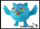 LAST CHANCE - LIMITED STOCK - SALE  - Cute Owl Doh Stress Stretch Ball - Moldable Pinch Poke Sensory Fidget Toy Doughy