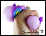 LAST CHANCE - LIMITED STOCK - SALE  - Cute Owl Doh Stress Stretch Ball - Moldable Pinch Poke Sensory Fidget Toy Doughy