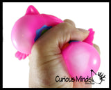 LAST CHANCE - LIMITED STOCK - SALE  - Cute Owl Doh Stress Stretch Ball - Moldable Pinch Poke Sensory Fidget Toy Doughy