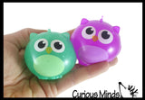 LAST CHANCE - LIMITED STOCK - Cute Owl Splat Ball -  Water Filled Splat Stress Ball - Throw to Make it Splat and Watch it Come Back